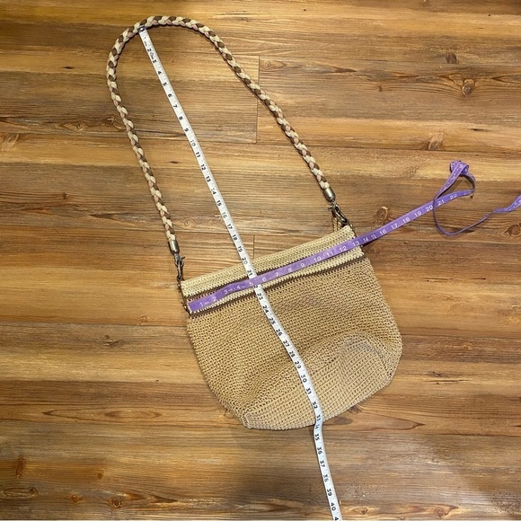 The Sak Tan and Brown Shoulder Bag with Braided Strap - Picture 8 of 14